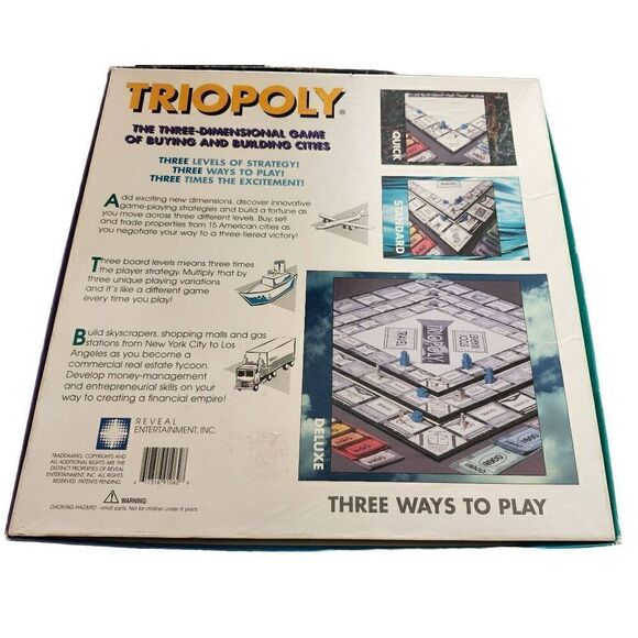 Triopoly Premier Edition #7331/7500 ---Limited editionThe Three Dimensional Mono - Picture 8 of 8